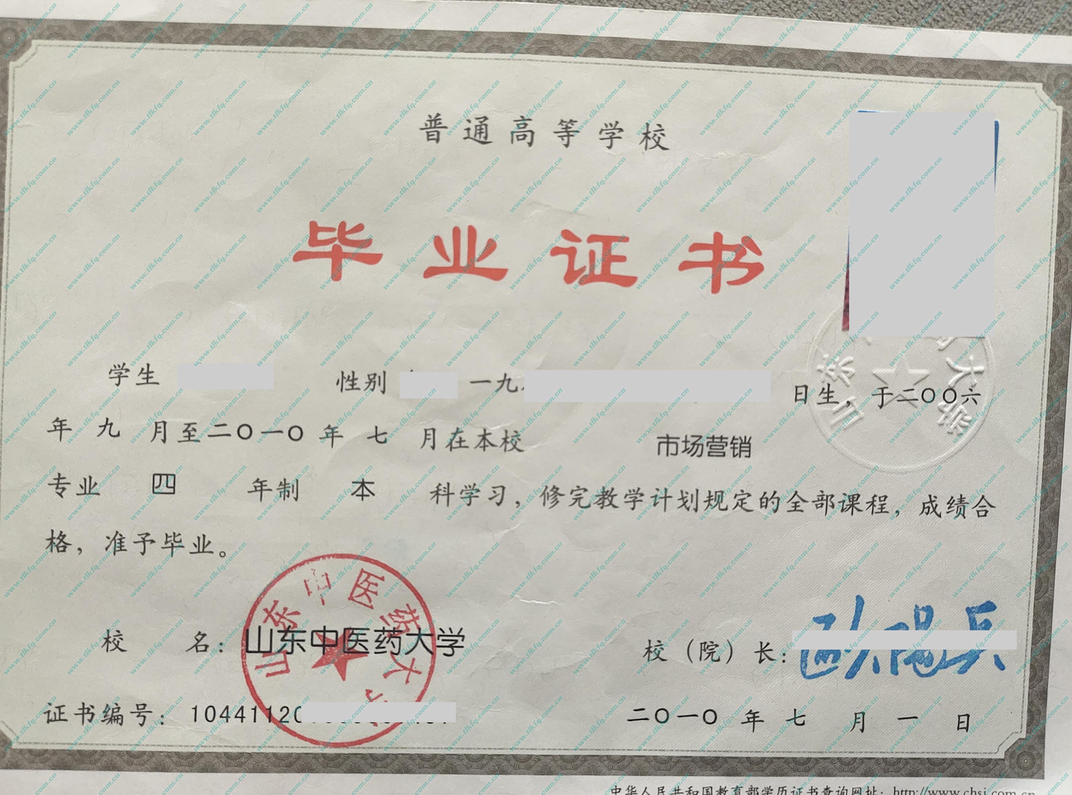 山东中医药大学